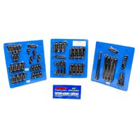 BBF Full Bolt Kit Ford 460, 6 Point Hex Engine & Accessory Fasteners 429 460 Big Block Ford, 385 series