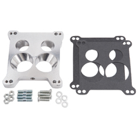 2696, Edelbrock, Edelbrock Carburetor, adapter, Square Bore, spread bore, carburetor adapter, carb, carburetor adapter plate, intake manifold, univers