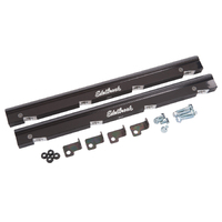 Holden RPM Air Gap EFI Fuel Injection Rails Kits, Black, -6 AN,  Holden, 304 5.0L Suits 75945 manifold