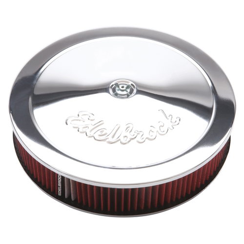 Edelbrock, Air Cleaner, Round Air Cleaner, 1224