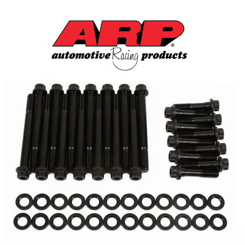 V8 Holden 253 304 308 Cylinder Head Bolts - Carby & EFI, 12 Point - Full Set - Performance 70 ft/lbs torque setting. 