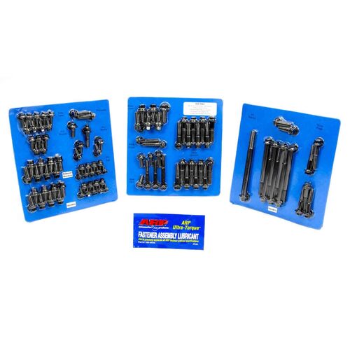 BBF Full Bolt Kit Ford 460, 6 Point Hex Engine & Accessory Fasteners 429 460 Big Block Ford, 385 series