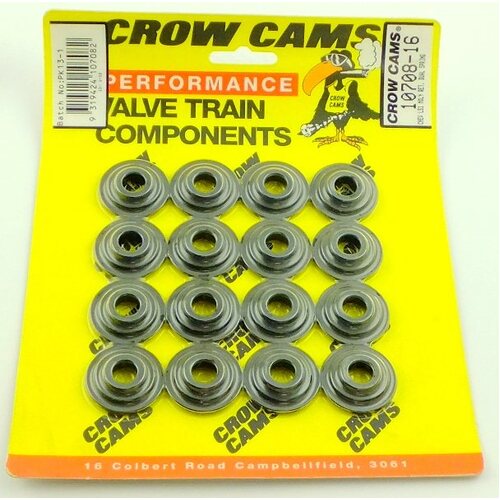 Crow Cams CHEV MOLY RETAINERS SUIT LS DUAL SPRINGS with 11/32 Valve Stem retro fit 7 Deg