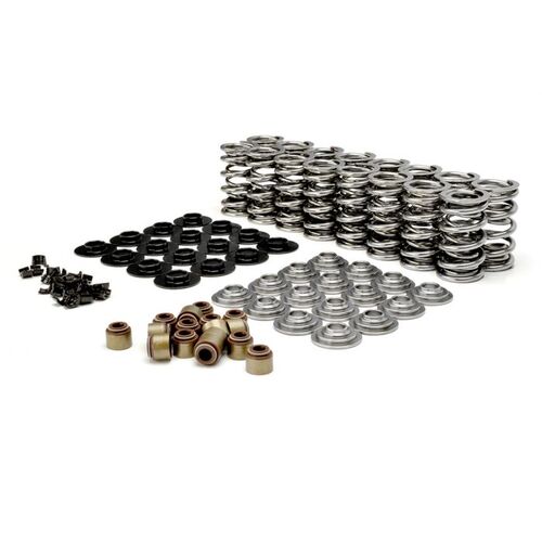 Hydraulic Flat Tappet Dual Valve Spring Kits, SBC 350 SBF 302W 351W  0.590" Max Lift 11/32" valve retainer.