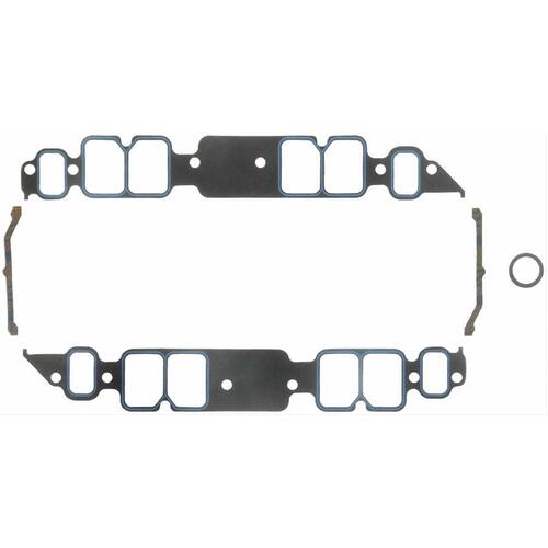  Big Block Chevy, 396, 454 Intake Inlet Manifold Gaskets, suits Rectangle Ports. 2.54" x 1.82", Printoseal, Mark 4 with upper bolt holes. BBC