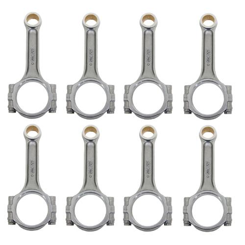 5.700" Chevy 350 Connecting Rods Press Fit, I Beam, 2.100" LJ  Forged Conrod SBC Small Block Chevy  25700P